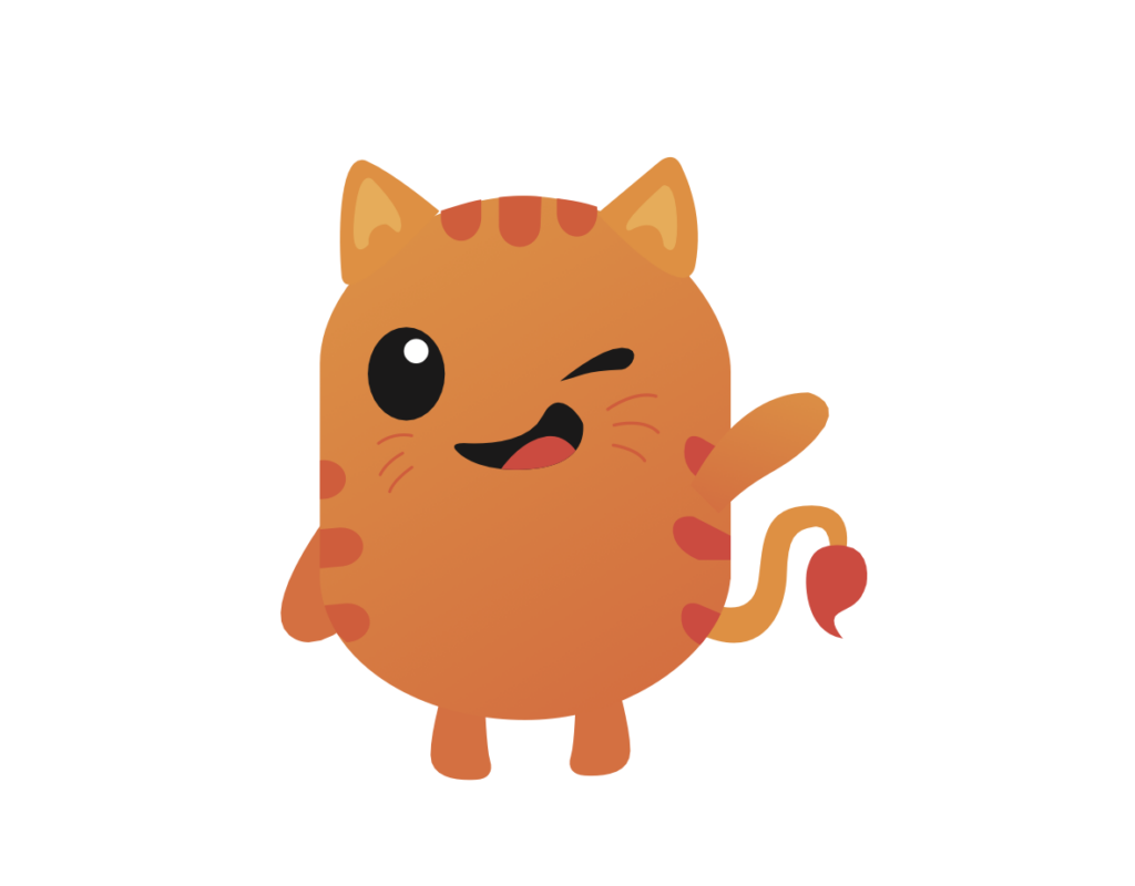 Le chat Tillon, la mascotte de la ville, fait coucou avec un clin d'oeil  - Agrandir l'image, fenêtre modale