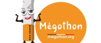 Le logo du mégothon ainsi que le site megothon.org
