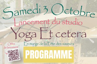 lancement studio yoga - Agrandir l'image, fenêtre modale