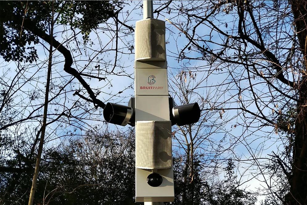 photo d'un radar sonore