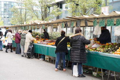 marché quartier Maison Blanche - Agrandir l'image, fenêtre modale