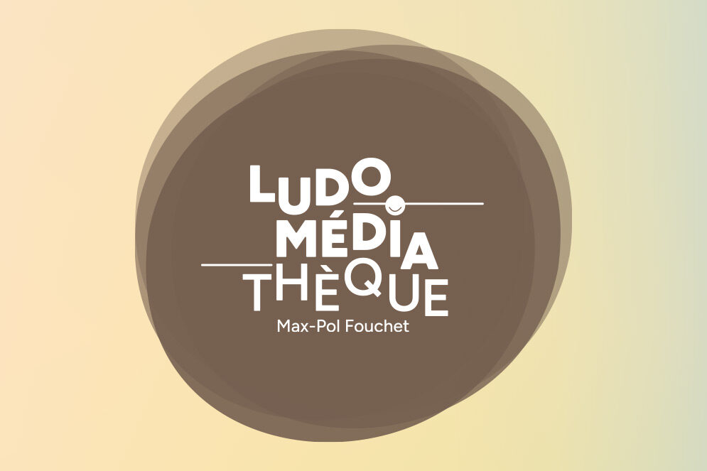Le logo de la Ludo-Médiathèque Max-Pol Fouchet.