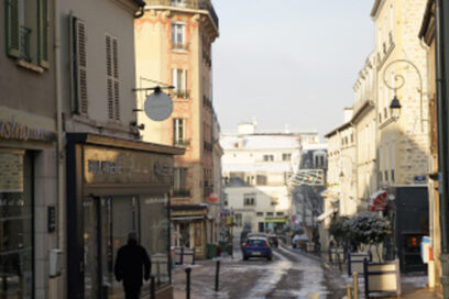 Photo du centre ville de Châtillon. - Agrandir l'image, fenêtre modale